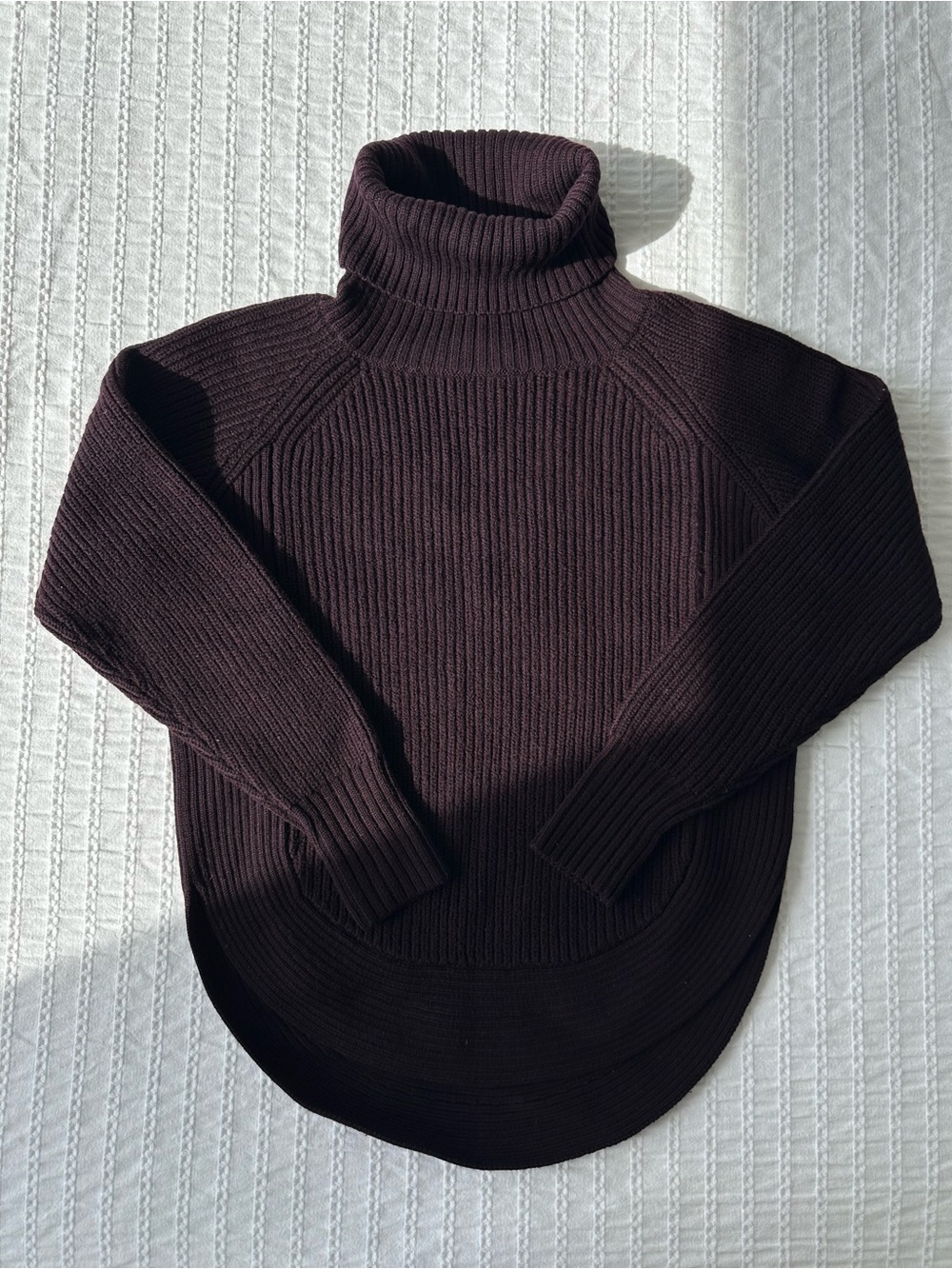 Aritzia: Dark Purple Turtleneck